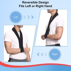 Arm Sling, Adjustable Collar and Cuff Sling, Lightweight Simple Shoulder Immo…