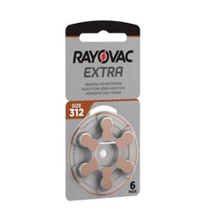 84x Rayovac Extra Advanced Size 312 Mf PR41 Batteries 1.45V Zinc Air