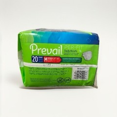 Prevail Per-Fit Maximum Plus Incontinence Brief M Breathable PF-012/2 20Ct
