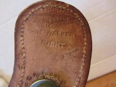Vintage Sabel’s Denis Browne Night Splint #6 orthopedic w Pre-Walker shoes