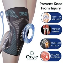 Knee Brace Compression Sleeve Support Joint Pain Arthritis Relief For Sport Gym