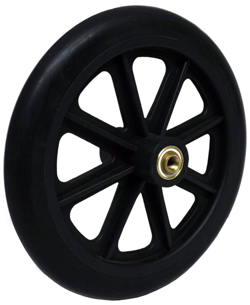 8″ x 1″ Heavy Duty Front Wheelchair Wheel (Each), 5/16″ (8 mm) Bearing, 2-3/8…