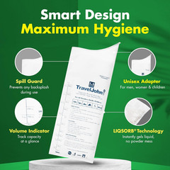 Disposable Urinal for Men, Women & Children 3 Ea (Pack of 3)