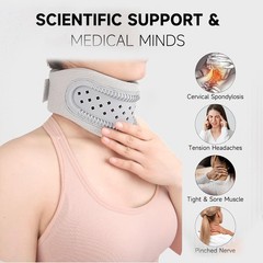 1pc Durable Silicone Material Comfortable Neck Support for Neck Pain and Support