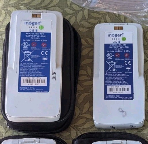 Inogen ONE G4 BA 400 – 2 BATTERY PACK for Oxygen Concentrator Pre-owned