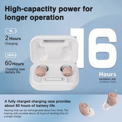 JINGHAO Hearing aids FOR Elderly hearing loss, ITE Amplifier US LOCAL