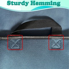 Washable Reusable Patient Transfer Bed Pad w/Reinforced Handles for Caregivers