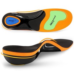 Work Boot Insoles for Standing All M(Men’s 8-9/ Women’s 9-10)–275mm, Black