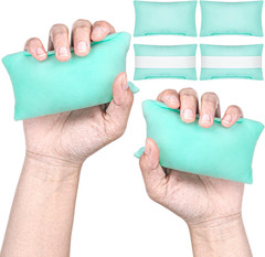 6 Pcs Palm Grip Protector Hand Contracture Cushion with Elastic Band Sweat Re…