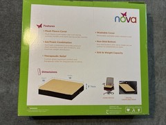 NOVA Medical Products 3″ Gel Foam Wheelchair – Auto – Chair Cushion 18x16x3 (83