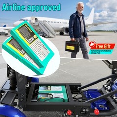 4-Wheel Foldable Portable Electric Scooter, 330lbs,30 Miles Range,12MPH