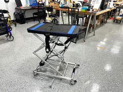 Rollator wheelchair lifter Battery Powered Lift 100 lb portable light weight