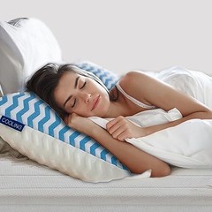 Pillows Queen Size for Bed – Adjustable Firm Pillow for Back Queen (Pack of 1)