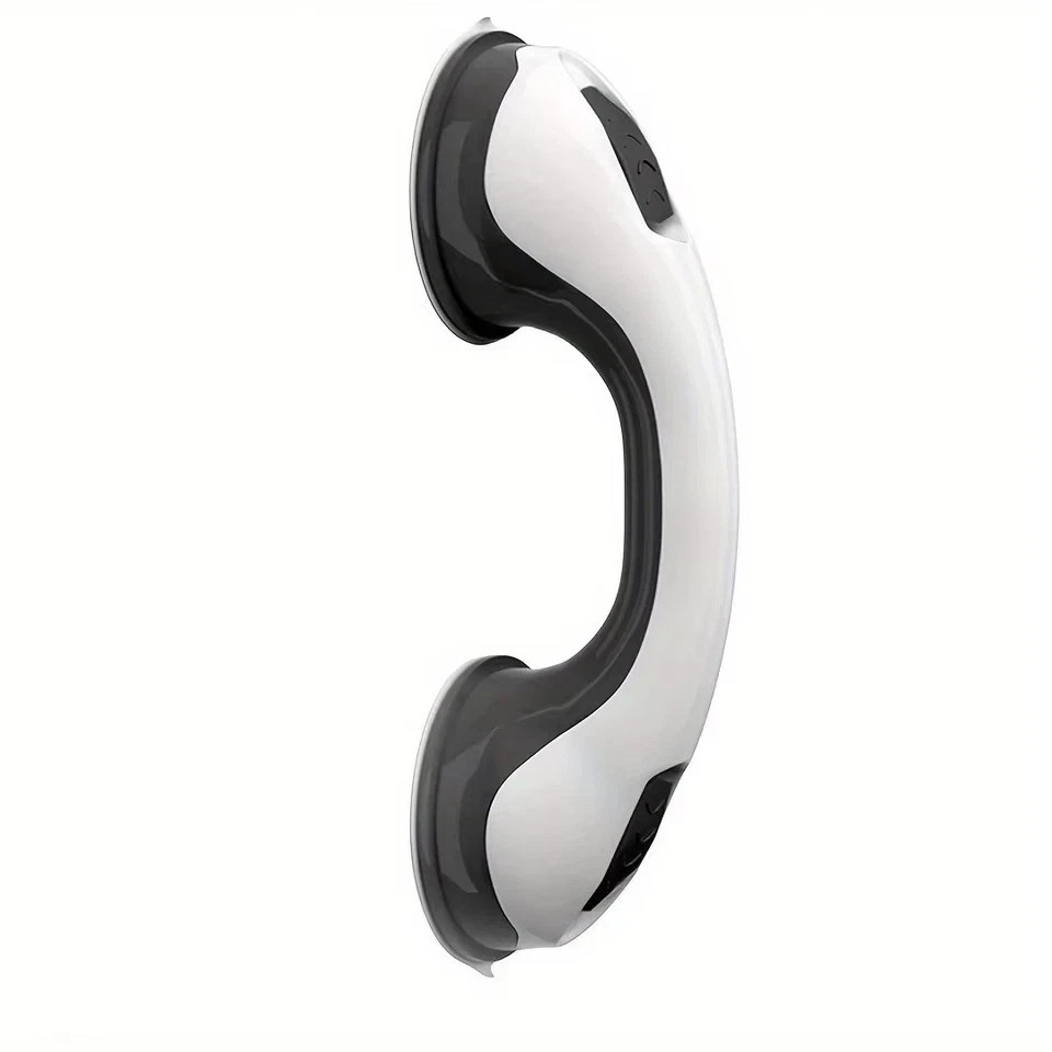 1Pc Shower Grab Bar 12″ Showers Suction Bar Handle Bathroom Safety Grip Handle