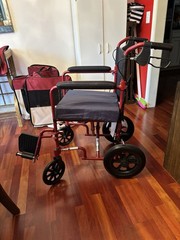 Medline Transport Chair. Brand New. Only Used Once. Excellent Condition No Box