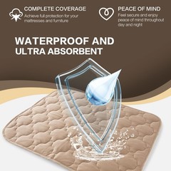 Hospitals Bed Protectors For Incontinence 36×52 In Waterproof Pads Adult