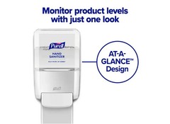 PURELL 5020-01 ES4 Push-Style Hand Sanitizer Dispenser, White