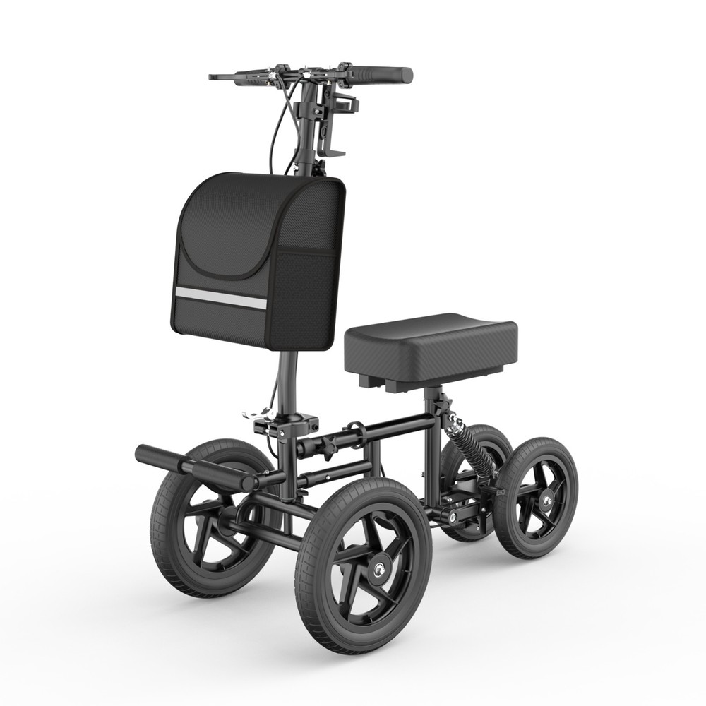 Flybrother All Terrain Knee Scooter for Adults Foldable Knee Scooter