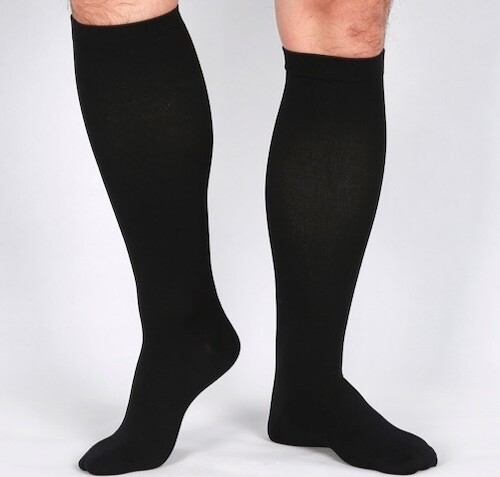20-30mmHg OZER Compression Socks Stockings Medical Knee High Unisex S-6XL