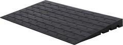 Rubber Threshold Curb Ramp 24″x42″x2.5″ Wheelchair Access Ramp 2500 LBS Capacity