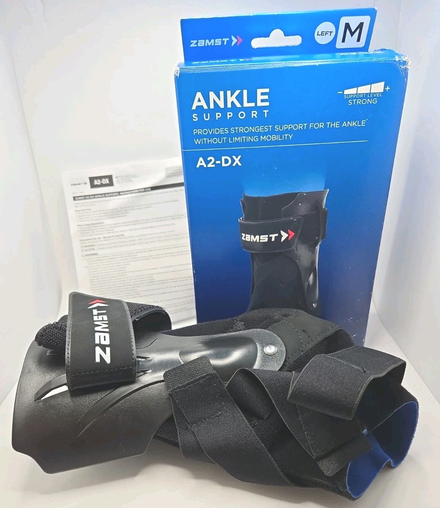 Zamst A2-DX Ankle Support Brace Left Size M Strong Stabilizer Sports Injury L3
