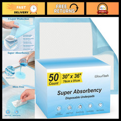 Extra Large Disposable Leakproof Underpads – Super Absorbent Quick Drying Pee Pa