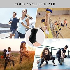 Ankle Brace for Sprained Ankle Support with Side Stabilizer Recovery Tendonitis