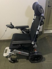 Rubicon DX14 Mobility wheelchair Foldable Headrest scooter dual motors, 20 mile