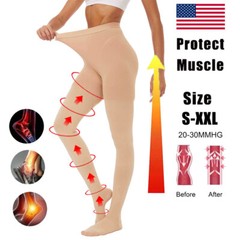 Compression Stockings Tights 100 Denier Soft All Day Comfort Support Pantyhose