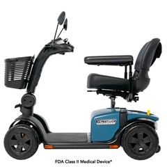 Pride Victory® 10 Platinum- SC710PLA- 4-Wheel EZ Turn Full Size Mobility Scooter