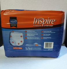 Inspire Protective Underwear – Size Small/Medium 20CT