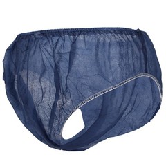 20pcs Breathable Underwear Non-Woven Underpants For Hair Salons Blue Popular