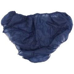 20pcs Breathable Underwear Non-Woven Underpants For Hair Salons Blue Popular