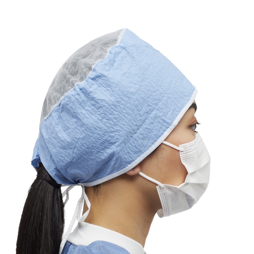 McKesson Blue Surgeon Cap One Size Disposable 16-SC2 100 per Box