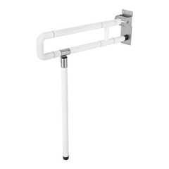 Safety Hand Rail Drop Down Fold Up Disabled Grab For Bath Bathroom Toilet Bar