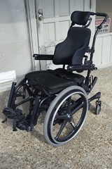 Quickie Iris Tilt Space Modular Special Needs Wheelchair Black