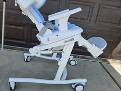 Rifton HTS Medium TILT Z120 Mobile Shower Chair Special needs Toilet