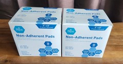 MED PRIDE Sterile Non-Stick Non-Adherent Gauze Wound Dressing Pads 3” x 8” 600