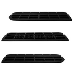 3 Pcs Expandable Driveway Curb Ramps Rubber Threshold for Car Truck SUV