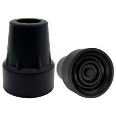 XSL Replacement Cane Tips – Black, 1 Inch, Skid-Resistant