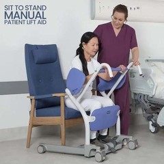 ArjoHuntleigh Sara Stedy Sit to Stand Manual Patient Lift Aid |4’11“ – 6’6″