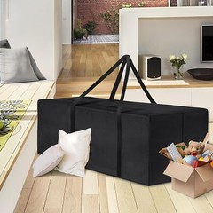 Patio Cushion Storage Bag Waterproof cushion storage 68 x 30 x 20 in, Black