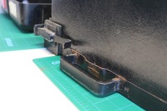 Battery box with slides and lid for a 21st Century Scientific Inc Bounder Plus O