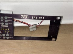 TFT EAS 911 Emergency Alert System Encoder/Decoder Front Panel Only