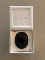 Eargo 8 Self-Fitting OTC CIC Hearing Aids, Rechargeable Charging Case, Black