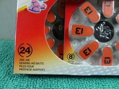 NEW Energizer EZ Turn & Lock Size 13 Hearing Aid Batteries, 24-Pack Exp-11/2020