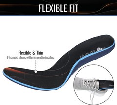 Steins ComfortEase Foam Insoles for Plantar Fasciitis for Men and Women | Orthot