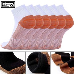 Copper Compression Socks Arch Ankle Sport Support Plantar Fasciitis Men Women US