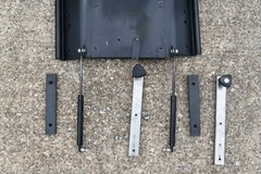 PERMOBIL C500 REAR SEAT METAL REST W SPRINGS – GOOD SHAPE- AS PICTURED 516C2