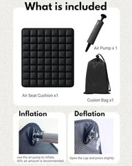Sondor Travel Cushion, Inflatable seat Cushion, Suitable for Airplane Seats,